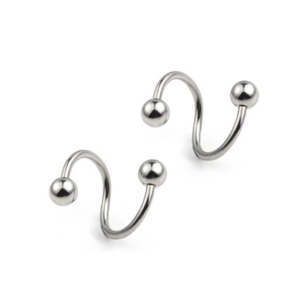 Stainless Steel Twisted Spiral Jewelry